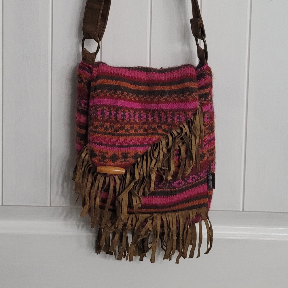 Muk Luks Crossover Knit Purse